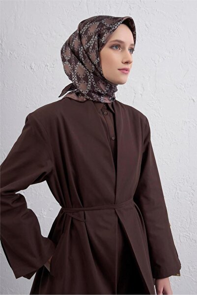 Armine Eșarfă clasică cu model Pure mătase Twill 9410D 87