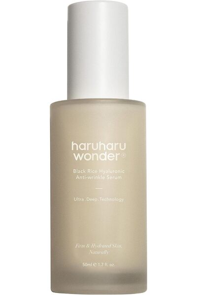 Haruharu Wonder - سيروم حمض الهيالورونيك المضاد للتجاعيد من الأرز الأسود، 1.6...