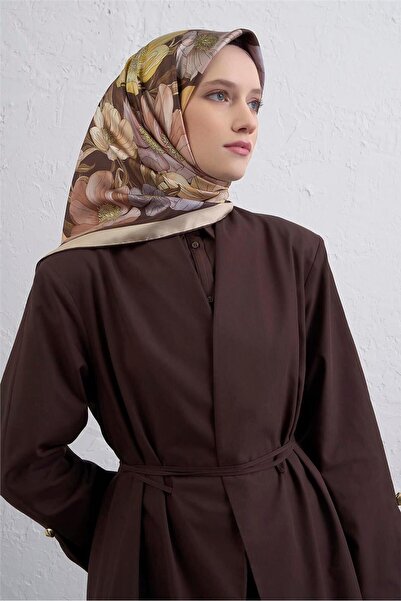 Armine imprimeu floral Eșarfă Pură mătase Twill 9403D 36