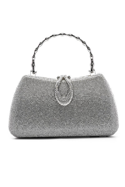 mei Handbag BZ236 Silver