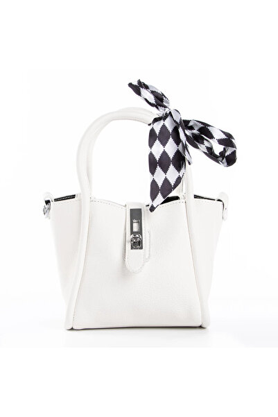 mei Handbag ZA17 White-Beige