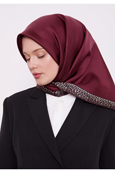 Levidor Vişne Çürüğü Tivil İpek Eşarp IST 60801 - 2 Karışık Desen