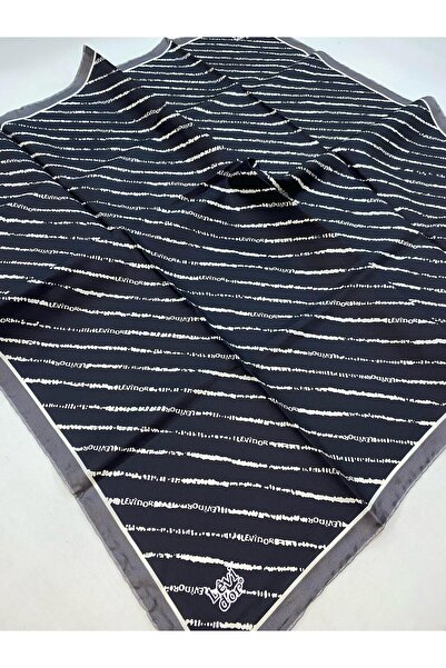 Levidor Μαύρο μεταξωτό φουλάρι Tivil IST 60801 - 9 Μικτά Σχέδια