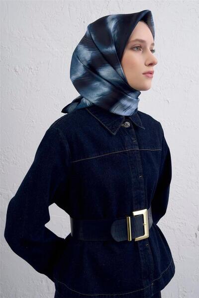 Armine imprimeu leopard Eșarfă din twill de mătase pură 9432D 33