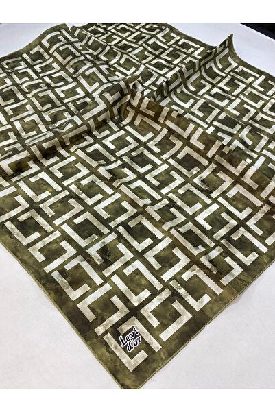 Levidor Eșarfă de mătase Tivil verde ulei IST 71760 - 3 modele asortate