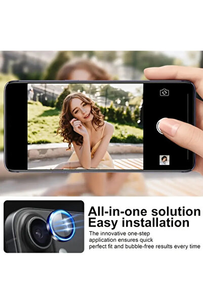 nexiva iPhone 17 Pro Silver Sapphire Camera Protector Lens Anti-Static Full Protection