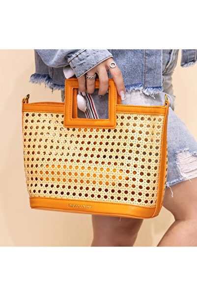 Enrico Coveri Handbag 2 Pieces EC6068 Orange