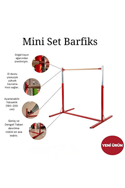 CEYSPORT Jimnastik Mini Set Barfiks Barı