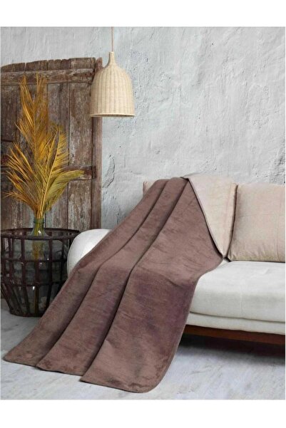 Home Double-Sided Plain Cotton Blanket for Two 200 x 220