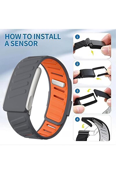 Generic Silicone Wristband Compatible with WHOOP 5.0 Band, Soft Adjustable Silicone Sports Strap