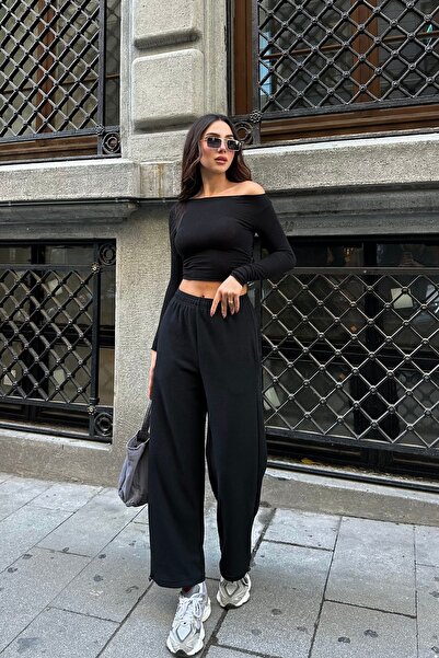 New Now Elastic Waist Jogger Pants with Adjustable Legs