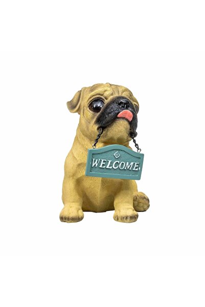 Z-Tools Garden decoration, made of resin, puppy model, height 16cm / ZTS 8019