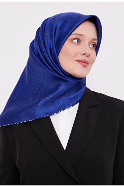 Levidor Eșarfă de mătase Tivil albastră IST 10801 - 4 modele mixte