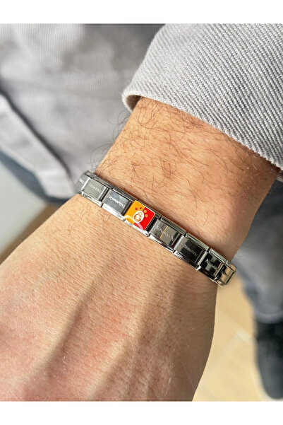 Harlofia Jewelry Adjustable Steel Fan Nomi Bracelet