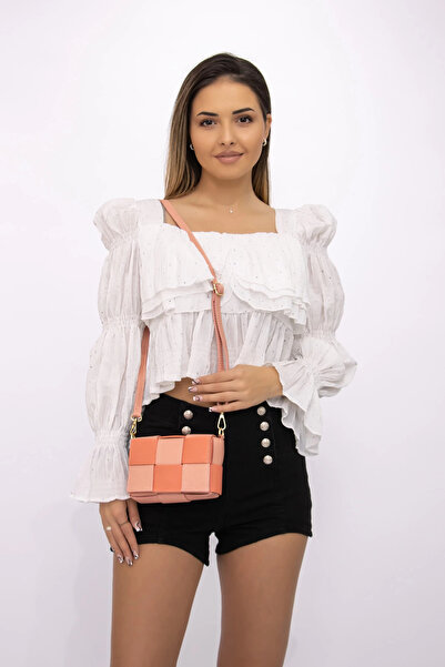 Forseti Geanta Dama din Piele Naturala GD22 Coral