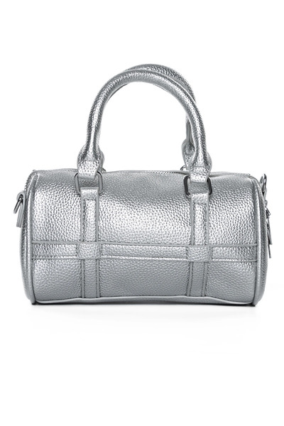 mei Τσάντα χειρός 5ZA218 Ασημί