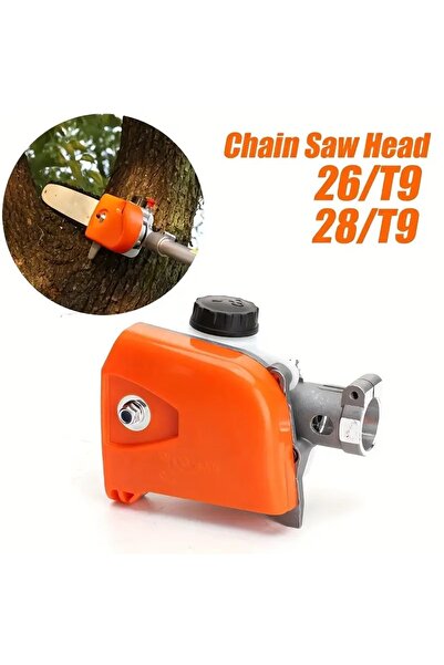 Zirve Zincirli Tırpan Testere Başlığı Budama Yedek Parça Bahçe Makineleri Aks...