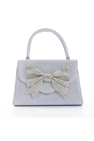 mei Handbag BZ157 Silver