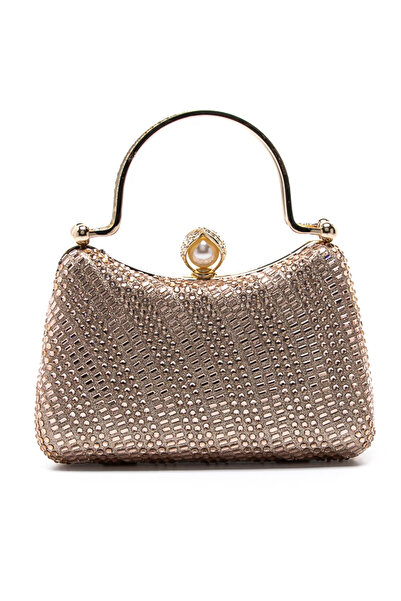 mei Τσάντα χειρός BZ218 Σαμπάνια