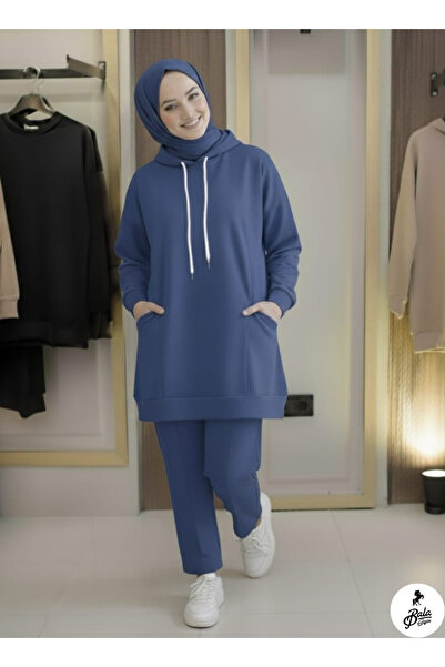 Bala Giyim Kadın Kapüşonlu Alt Üst Takım