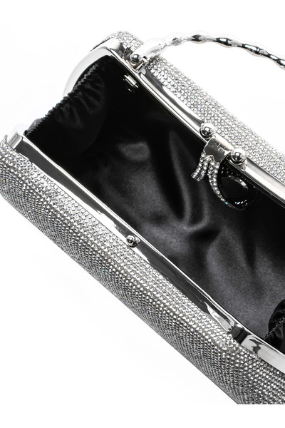 mei Handbag BZ236 Silver