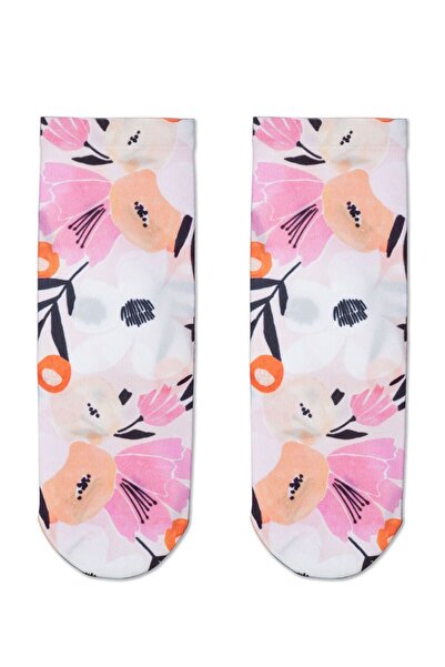 Conte Elegant Șosete din poliamidă cu model floral, Conte Fantasy 081 - Multi...