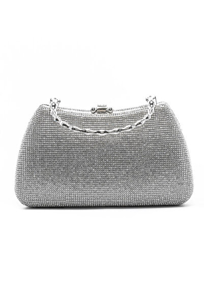 mei Handbag BZ236 Silver