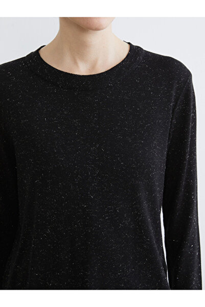 LC Waikiki Lcwaikiki Classic Crew Neck Shiny Look Women's Knitwear Sweater