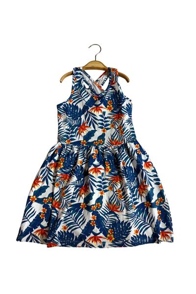 berylink Rochie de vară cu bretele pentru fete