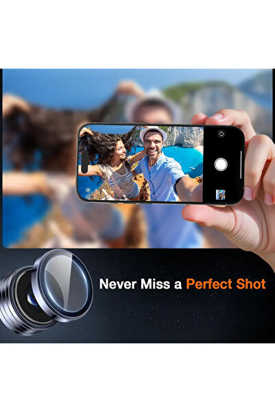 nexiva iPhone 17 Pro Max Abis Dark Blue Sapphire Camera Protector Lens Anti-Static Full Protection