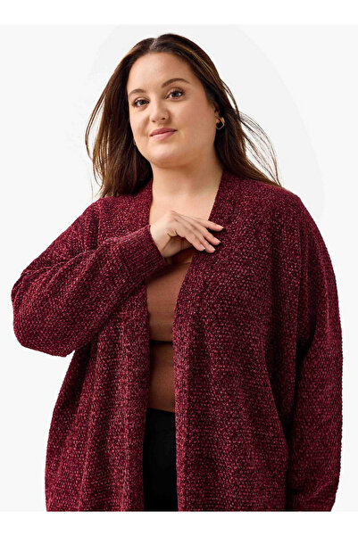 Ulla Popken Textured Knit Cardigan