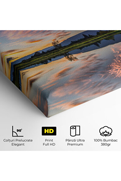 Arthub Canvas Painting, Bedroom And Living Room, Landscapes, Beautiful Sky