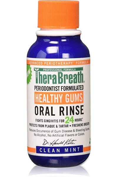 Therabath غسول الفم ثيرابريث للثة الصحية بنكهة النعناع المنعش 3 أونصة