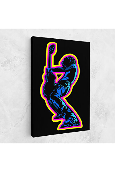 Arthub Canvas Painting, Bedroom And Living Room, Modern, Guitarist Art