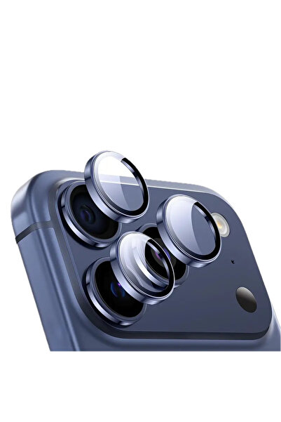 nexiva iPhone 17 Pro Abis Dark Blue Sapphire Camera Protector Lens Anti-Static Full Protection