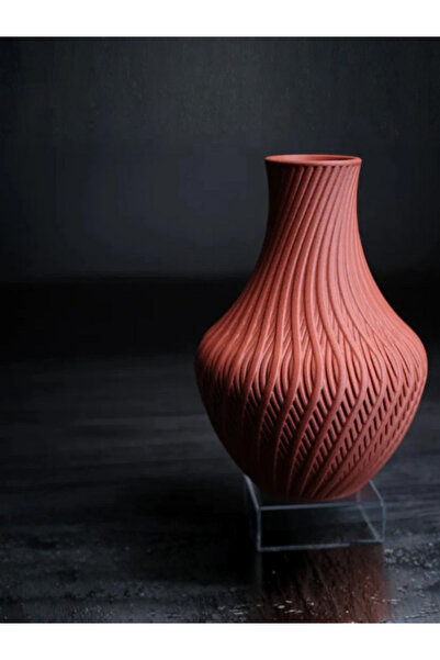 Homentum Solvia | Vază decorativă sculpturală cu formă echilibrată și finisaj mat