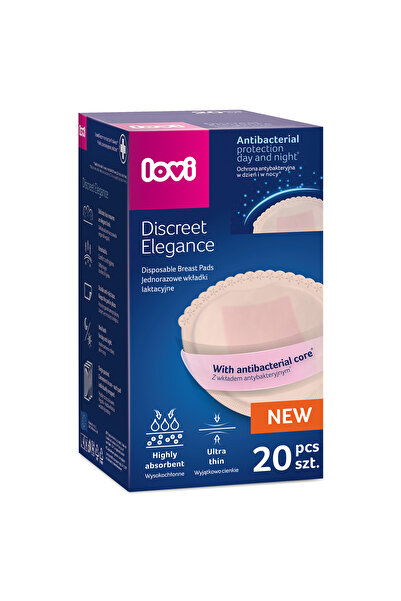 LOVI TAMPOANE SAN DISCREET ELEGANCE ANTIBACTERIALE 20 PCS - NUDE