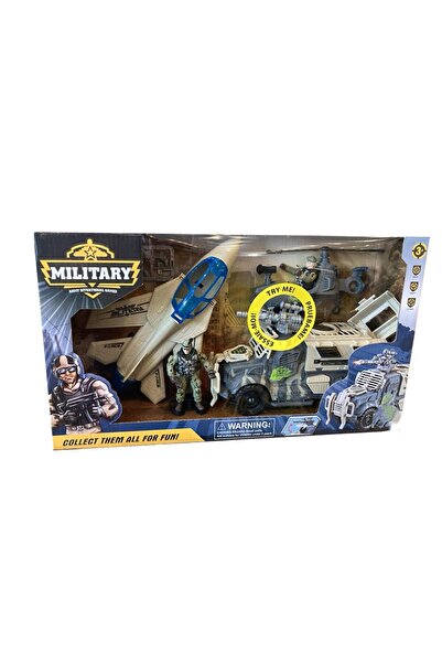 SUDESA OYUNCAK BARIŞ GÜCÜ ASKER SETİ ( SAVAŞ JETİ - ZIRHLI ARAÇ - HELİKOPTER ...