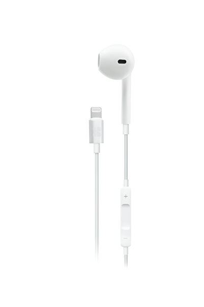 Promate MFI Ergonomic In-Ear Lightning Connector Mono Earphone | MonoPod-LT. White