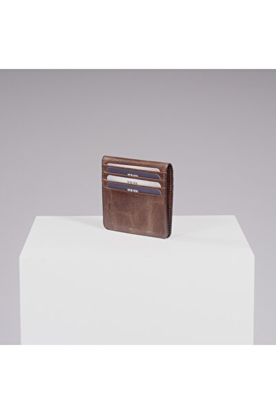 DEERDERİ London Vintage Leather Card Holder
