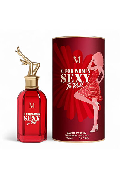 G FOR WOMEN SEXY IN RED – Eau de Parfum 100 ml | Bold Floral-Gourmand