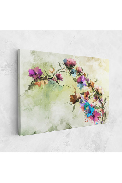 Arthub Tablou Canvas, Dormitor Si Living, Flori, Ramura Cu Flori