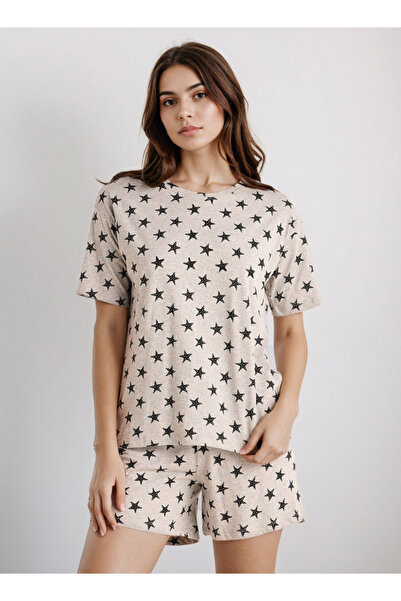 FAV طقم بيجامة قصير تي شيرت وشورت