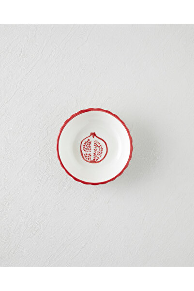 English Home Etna Ceramic Snack Bowl 13 cm Red