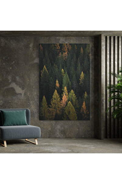 Arthub Canvas Painting, Bedroom And Living Room, Landscapes, Color Mix Tree