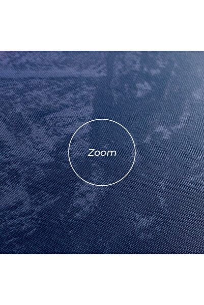 Arthub Canvas Painting, Bedroom And Living Room, Landscapes, Purple Snowy View