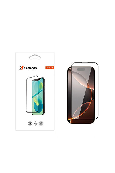 one depot only for quality life واقي شاشة زجاجي 5D لهاتف آيفون 16 برو من دافين