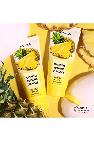 MOİRA منظف رغوي بالأناناس