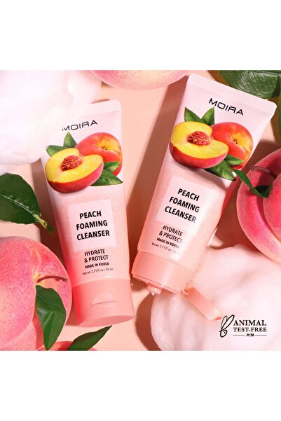 MOİRA منظف رغوي بالخوخ