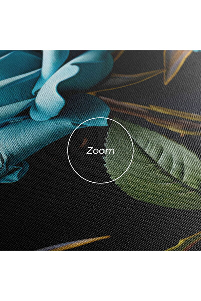 Arthub Canvas Painting, Bedroom And Living Room, Flowers, Blue Roses